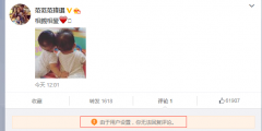 开服一条龙转范玮琪夫妇微博再晒娃 同时关闭评论疑避免骂战