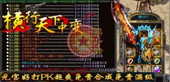 横行天下中变靓装修仙神力活动多多地图多多-HERO