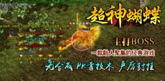 超神蝴蝶轻变靓装传奇私服版本元素-HERO